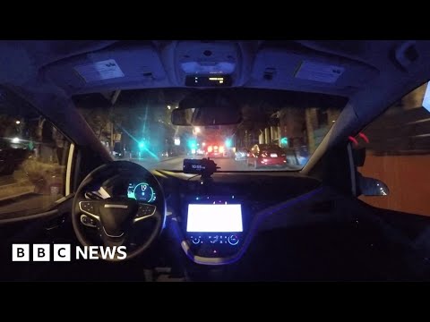 Driverless taxis take to the streets of San Francisco – BBC News