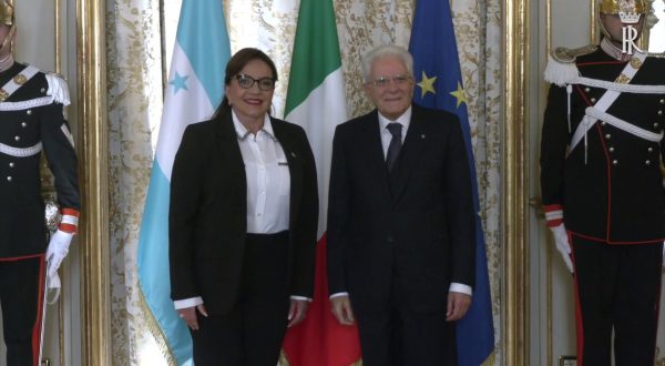 Mattarella incontra presidente Honduras