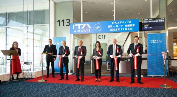 Ita Airways, Partito oggi il nuovo volo Roma Fiumicino-Tokyo Haneda