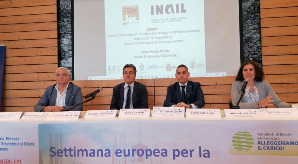 Ance e Inail Sicilia “Formazione e vigilanza per sicurezza sul lavoro”