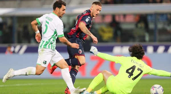 Tris al Sassuolo, il derby emiliano è del Bologna