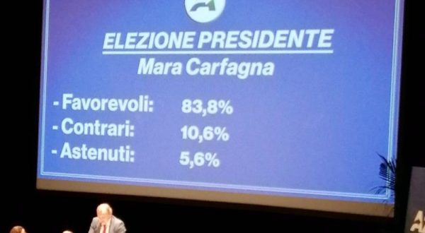 Mara Carfagna eletta presidente di Azione