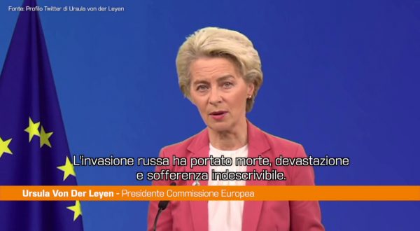 Von der Leyen “Proposto un tribunale speciale contro i crimini russi”