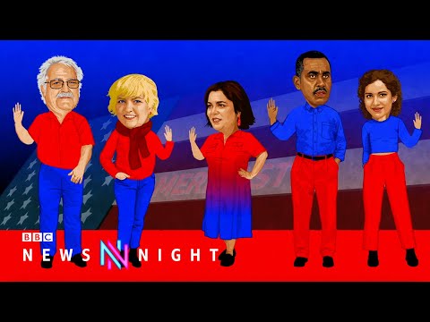 Five profiles of an election: How social media posts target US fictional voters – BBC Newsnight