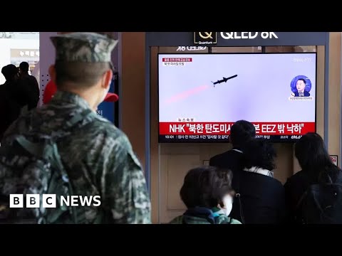 North and South Korea fire missiles off each other’s coasts for first time – BBC News