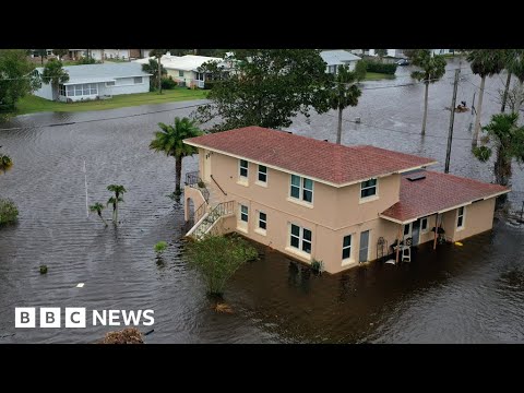 Hurricane Nicole makes landfall in Florida causing power outages – BBC News