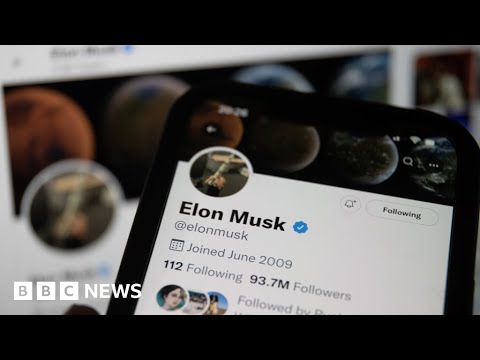 Elon Musk announces monthly fee for Twitter blue tick – BBC News