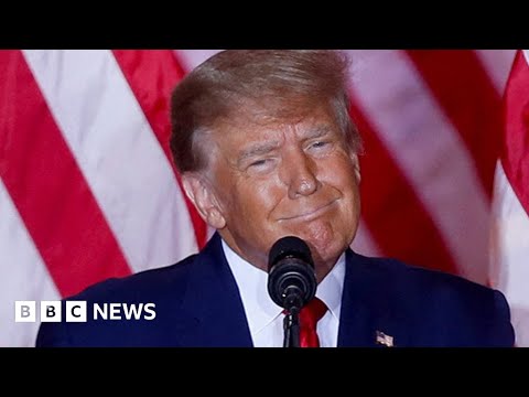 Donald Trump launches 2024 US presidential bid – BBC News