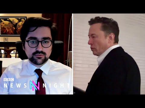 Mastodon founder on Elon Musk’s ‘erratic behaviour’ as new Twitter owner – BBC Newsnight