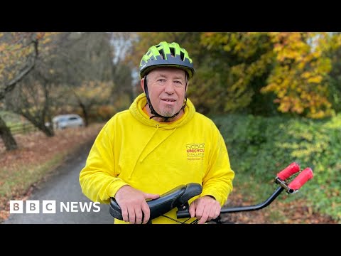 ‘How I became an endurance unicyclist’ – BBC News