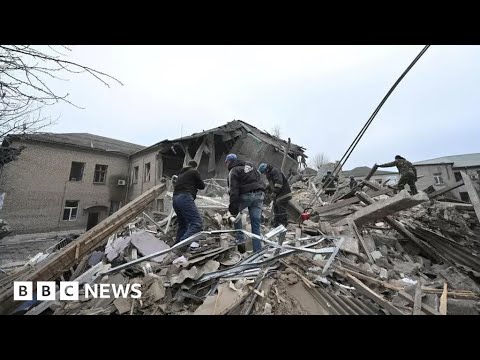 Russian missile strike kills newborn baby at Ukraine hospital, officials say – BBC News