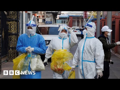 Record daily China Covid cases despite strict lockdowns – BBC News