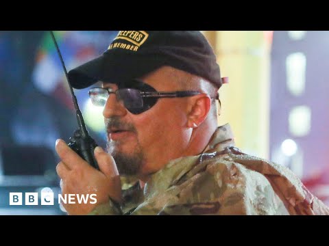 Far-right militia leader found guilty of rare US sedition charge – BBC News