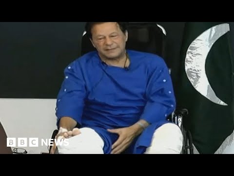 Former Pakistan Prime Minister Imran Khan addresses nation from hospital after gun attack – BBC News