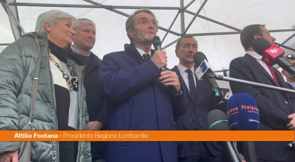 Fontana “A breve partiranno i cantieri della Pedemontana”