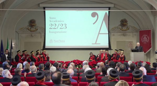 Inaugurato l’anno accademico della Scuola Sant’Anna di Pisa