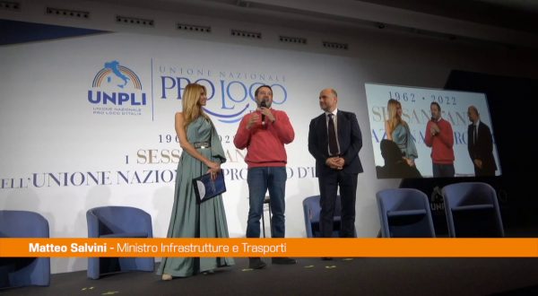 Salvini “Le Pro Loco non hanno etichette e custodiscono le tradizioni”