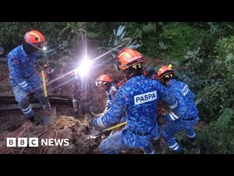 Dozens of campers dead in Malaysia landslide and more missing – BBC News