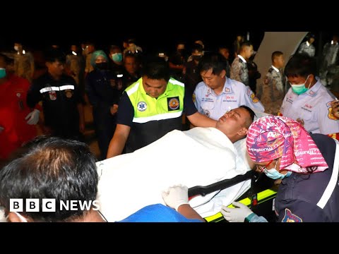 Sailors rescued after Thai warship sinking – BBC News