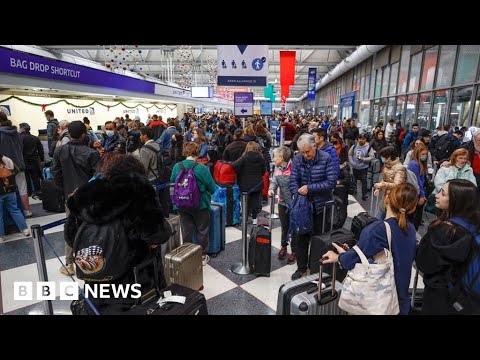 US winter Storm Elliott triggers Christmas travel chaos – BBC News