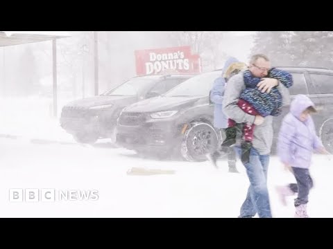 Winter storm’s icy blast hits 200 million in US – BBC News