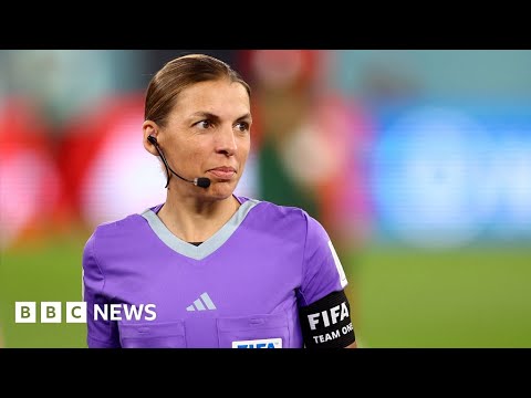 World Cup first as woman referees men’s game – BBC News