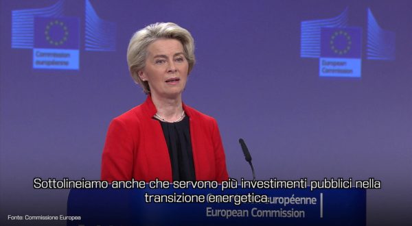 Energia, Von der Leyen “Accelerare sugli acquisti congiunti Ue”