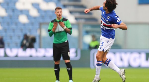 La Samp inizia il 2023 con una vittoria, 2-1 al Sassuolo