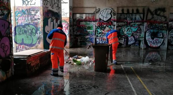 Piazzale Ungheria a Palermo si rifà il look, intervento di pulizia e decoro