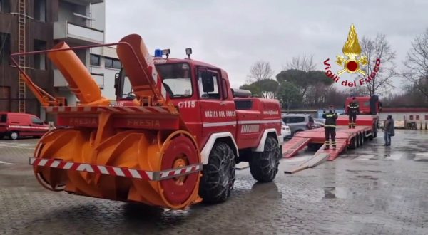 Oltre 200 interventi dei Vigili del Fuoco in Romagna per il maltempo