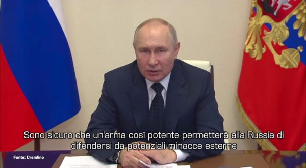 Putin “Nuovi missili ipersonici per difenderci da minacce esterne”