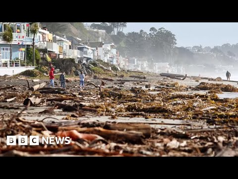 Life-threatening storms bring heavy rain and flooding to California – BBC News