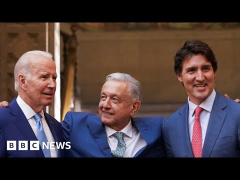 Canada, US, and Mexico leaders ‘strengthen partnership’ at summit – BBC News