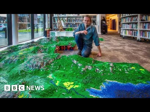 Lego artist spends £4,000 to make Lake District replica – BBC News