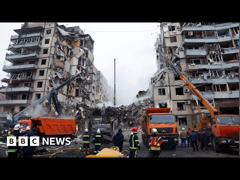 Russian missile strike in Ukrainian city Dnipro leaves many dead – BBC News