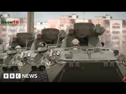 Belarus begins joint drills with Russia – BBC News