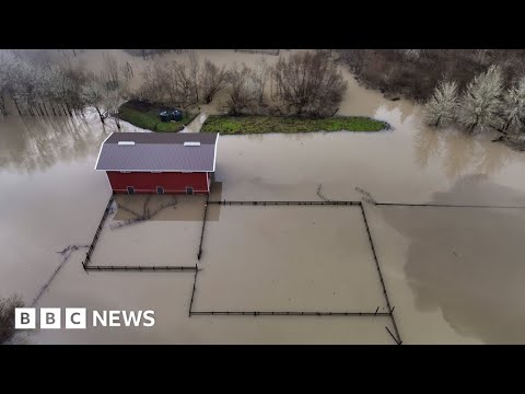 California state of emergency after nine consecutive storms – BBC News