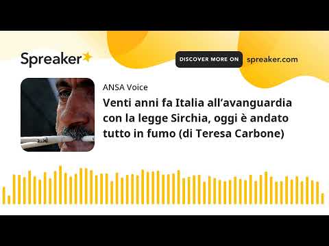 Venti anni fa Italia all’avanguardia con la legge Sirchia, oggi è andato tutto in fumo (di Teresa Ca