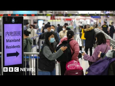 China reopens borders to tourists after three years of Covid closure – BBC News