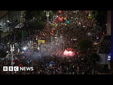 Brazil pro-democracy rallies held to condemn rioters – BBC News