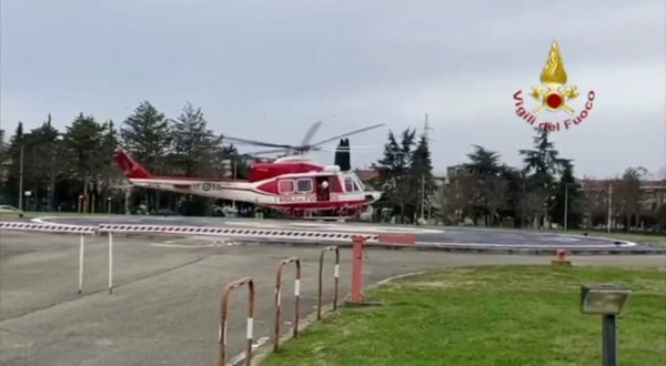 Trasportato in elicottero biker ferito dopo una caduta da Alpe di Poti