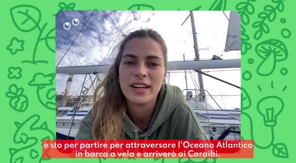 Il viaggio di Maddalena in barca a vela per piantare alberi