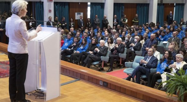 Mattarella e Von Der Leyen inaugurano l’anno accademico dell’Università di Palermo