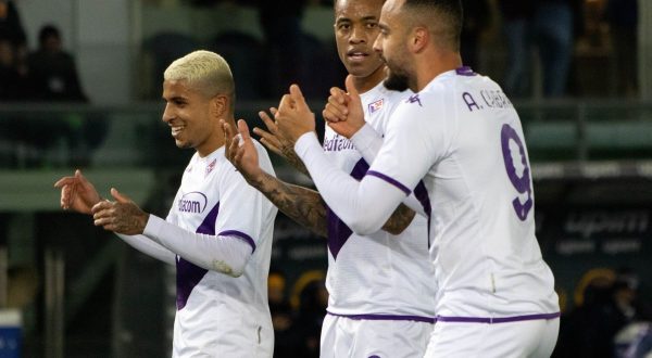 La Fiorentina torna a vincere, al Bentegodi Verona ko 3-0