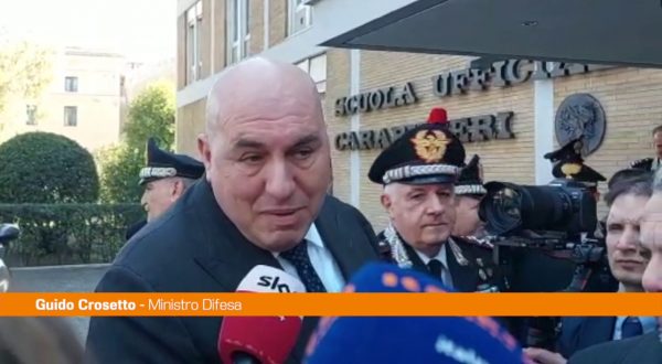 Ucraina, Crosetto “Posizione dell’Italia non è messa in discussione”