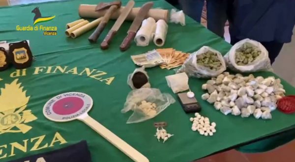 Arrestati a Vicenza tre nigeriani per spaccio di stupefacenti