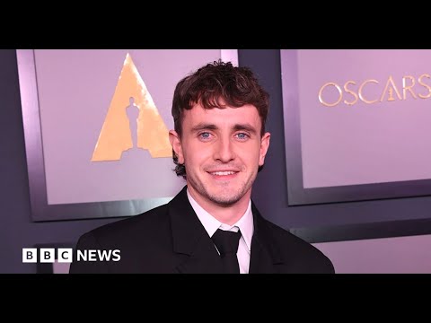 Actor Paul Mescal says his Oscar nomination ‘feels absurd’ – BBC News