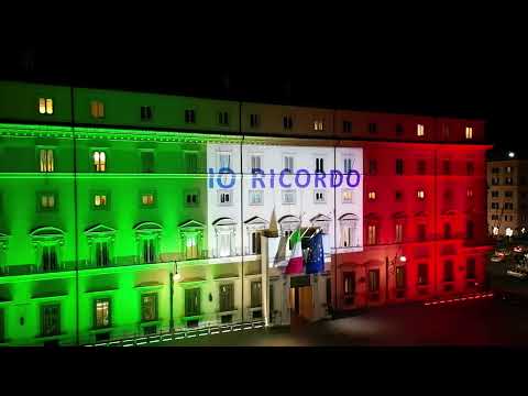 Giorno del Ricordo, Palazzo Chigi s’illumina con il Tricolore