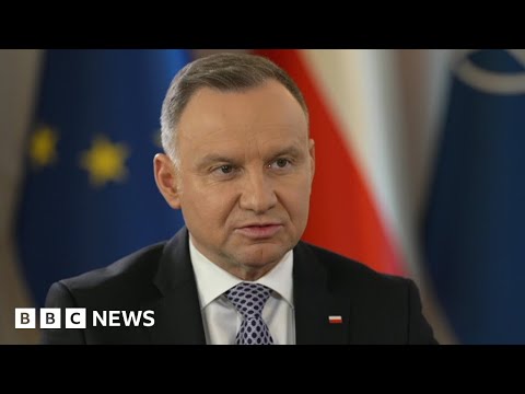 Jets to Ukraine decision ‘not easy’, Poland’s president says – BBC News