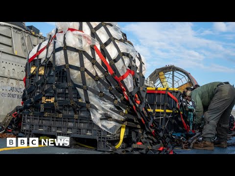 US recovers Chinese balloon sensors from ocean – BBC News